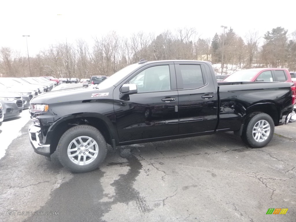 2019 Silverado 1500 LT Double Cab 4WD - Black / Jet Black photo #2