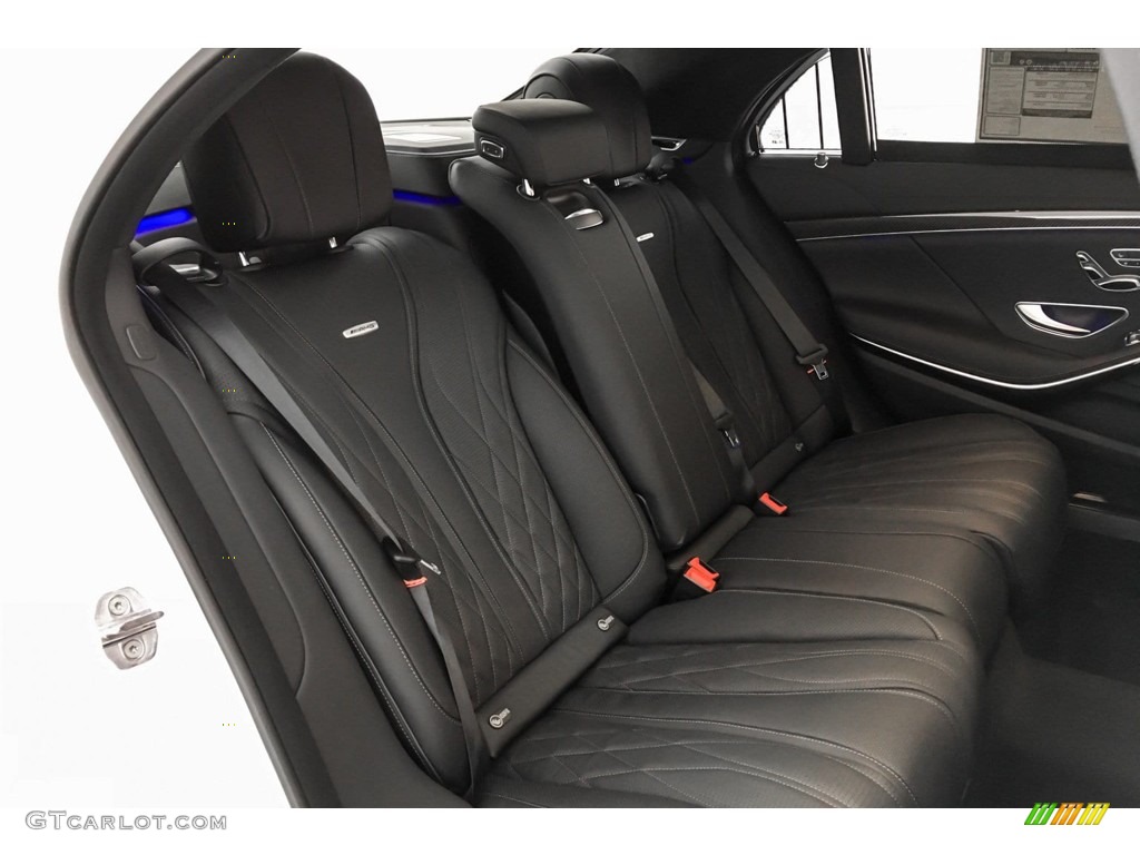 Black Interior 2019 Mercedes-Benz S AMG 63 4Matic Sedan Photo #131449723