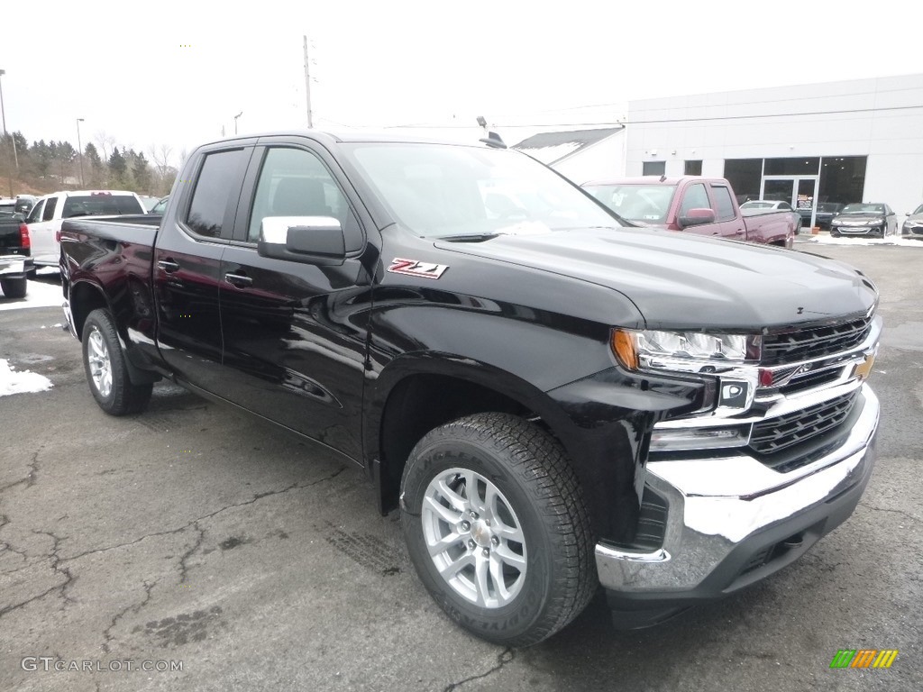 2019 Silverado 1500 LT Double Cab 4WD - Black / Jet Black photo #7