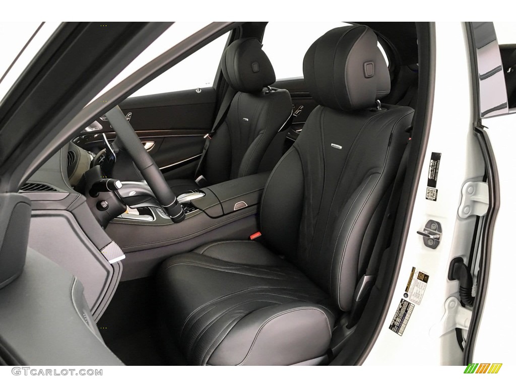 Black Interior 2019 Mercedes-Benz S AMG 63 4Matic Sedan Photo #131449780