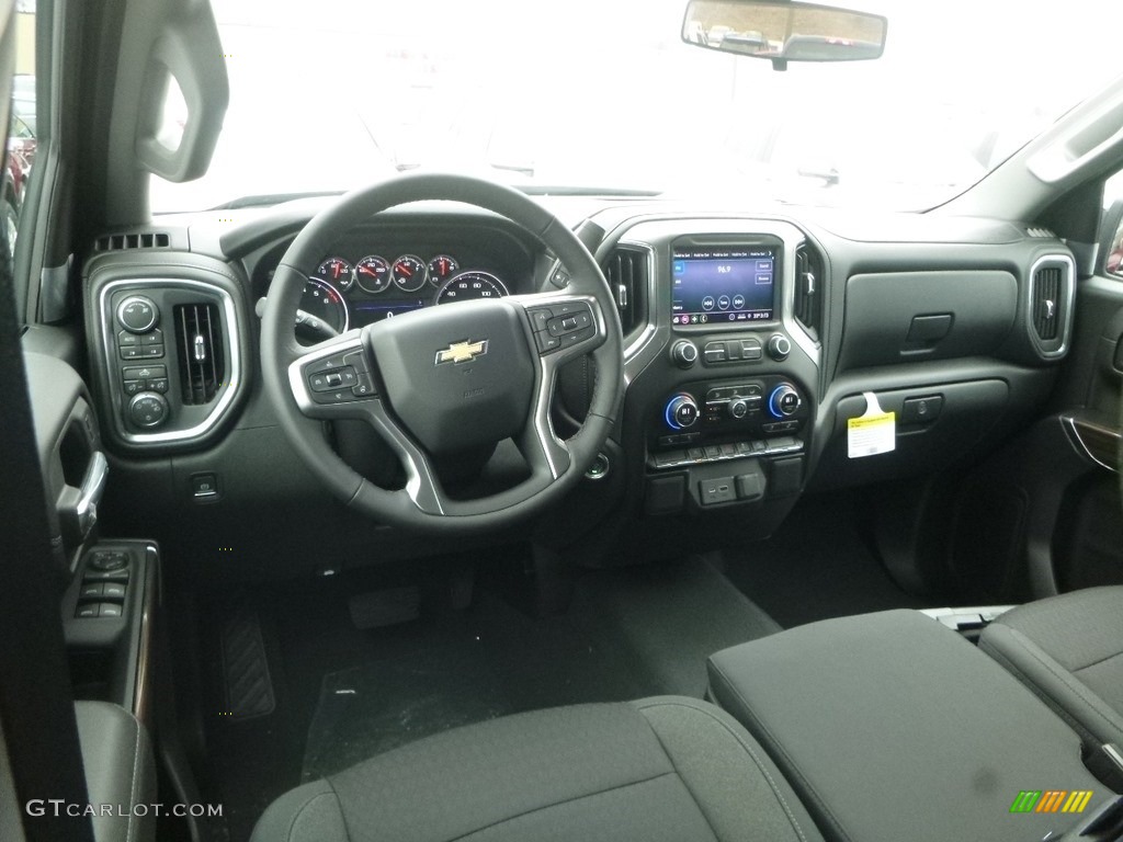 2019 Silverado 1500 LT Double Cab 4WD - Black / Jet Black photo #14