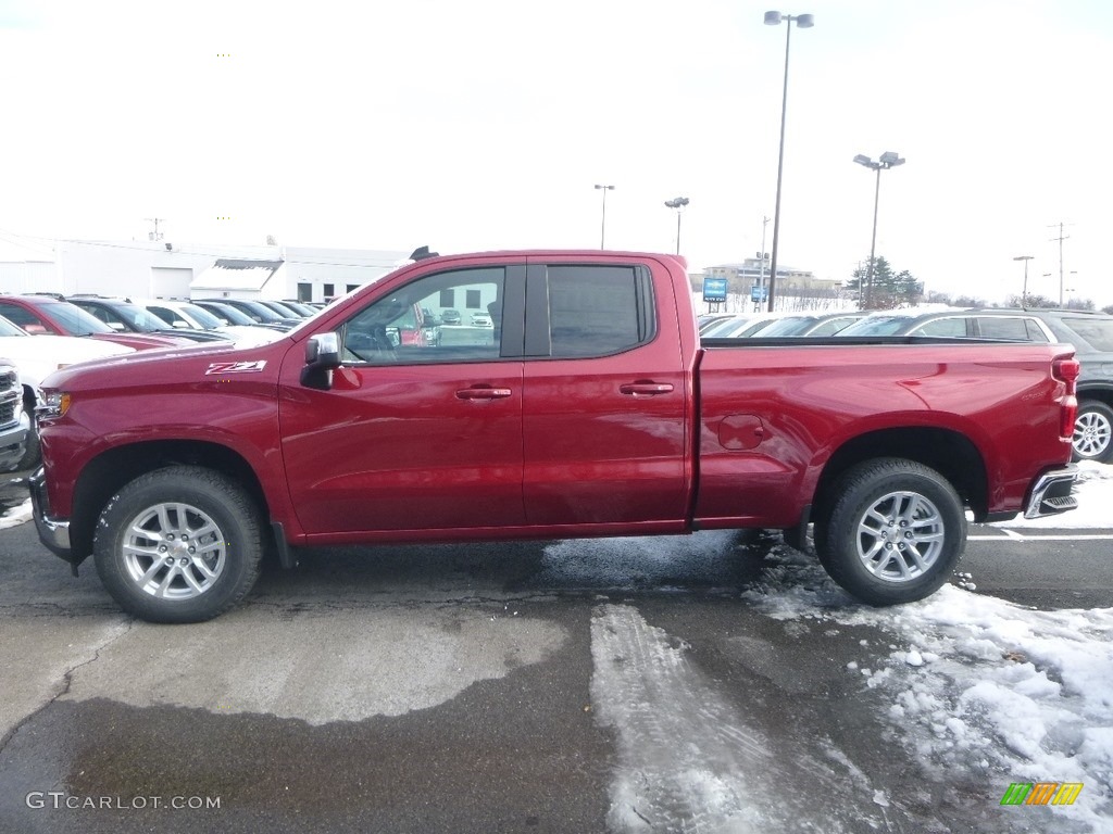 2019 Silverado 1500 LT Double Cab 4WD - Cajun Red Tintcoat / Jet Black photo #3
