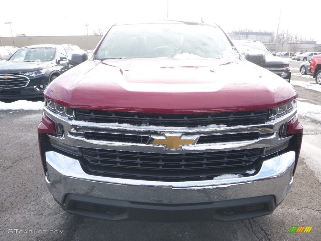 2019 Silverado 1500 LT Double Cab 4WD - Cajun Red Tintcoat / Jet Black photo #9