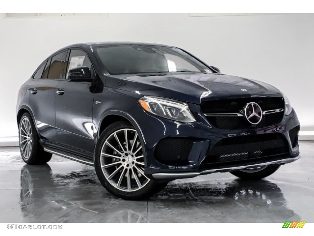 Lunar Blue Metallic 2019 Mercedes-Benz GLE 43 AMG 4Matic Coupe Premium Package Exterior Photo #131451184