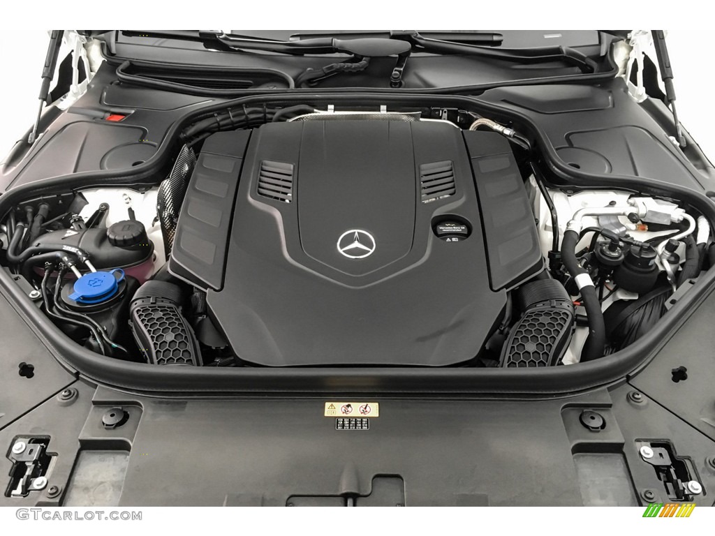 2019 Mercedes-Benz S 560 4Matic Coupe 4.0 Liter biturbo DOHC 32-Valve VVT V8 Engine Photo #131451397