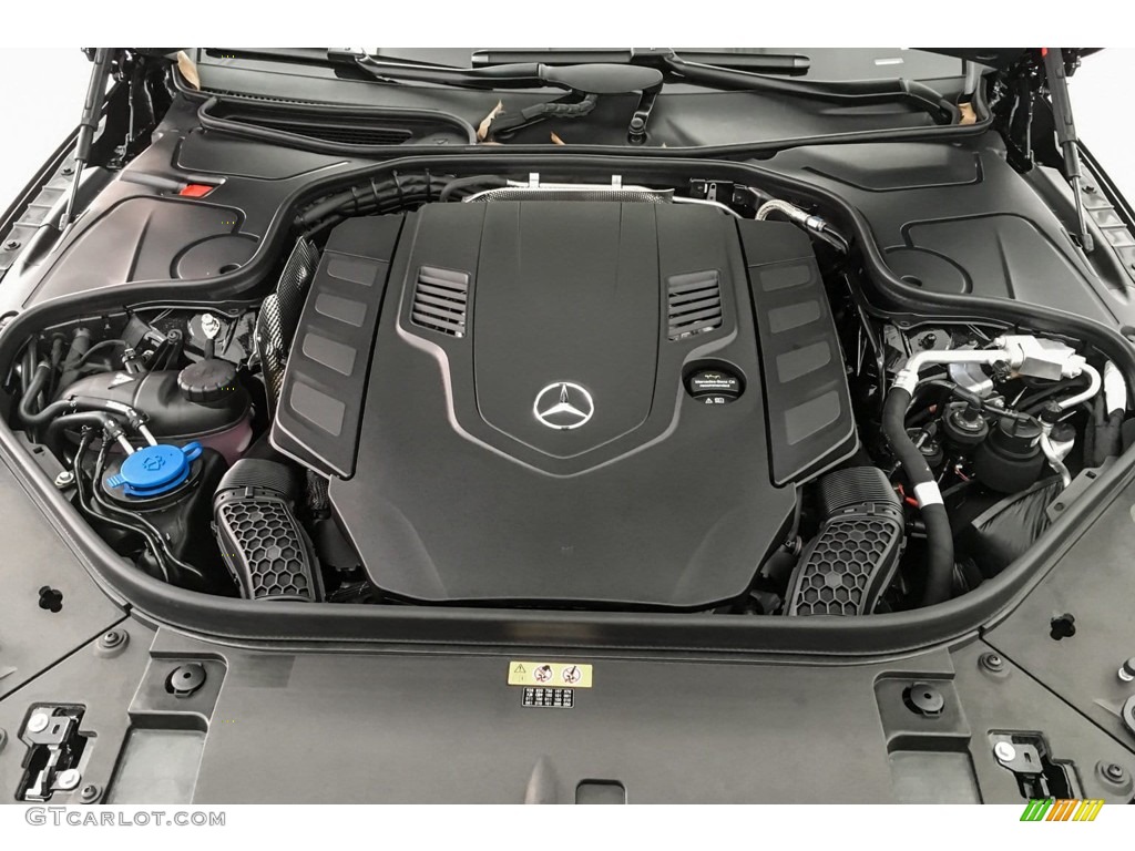 2019 Mercedes-Benz S 560 4Matic Coupe 4.0 Liter biturbo DOHC 32-Valve VVT V8 Engine Photo #131451949
