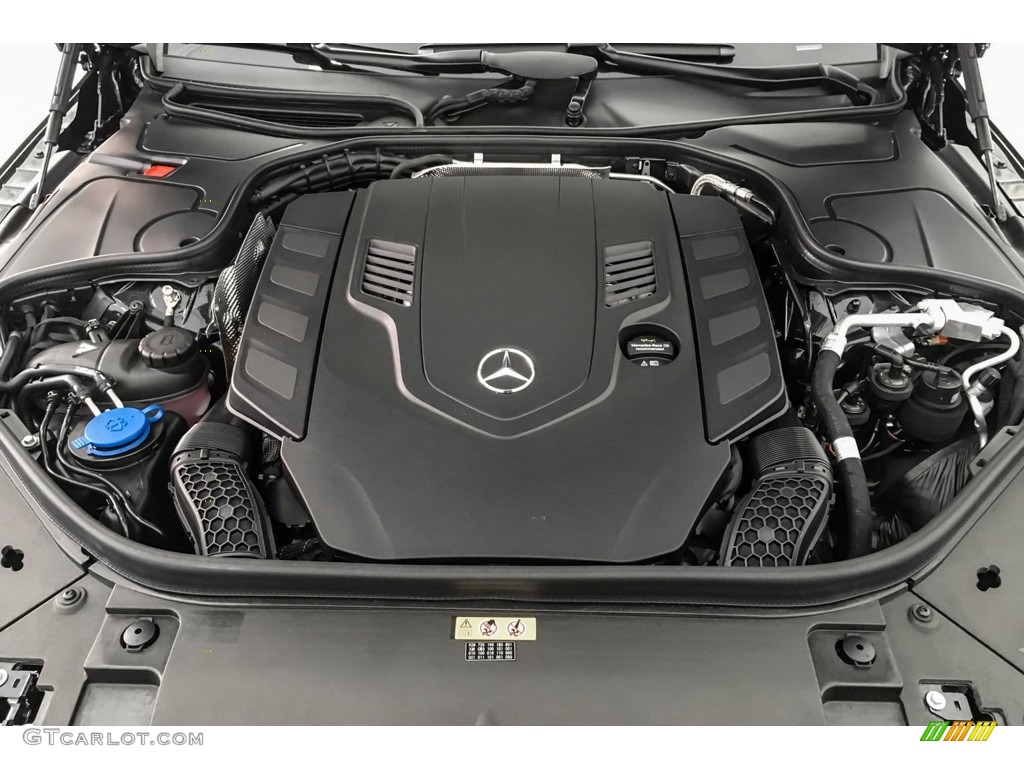 2019 Mercedes-Benz S 560 4Matic Coupe 4.0 Liter biturbo DOHC 32-Valve VVT V8 Engine Photo #131452276