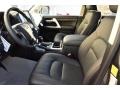 2019 Toyota Land Cruiser Black Interior Front Seat Photo