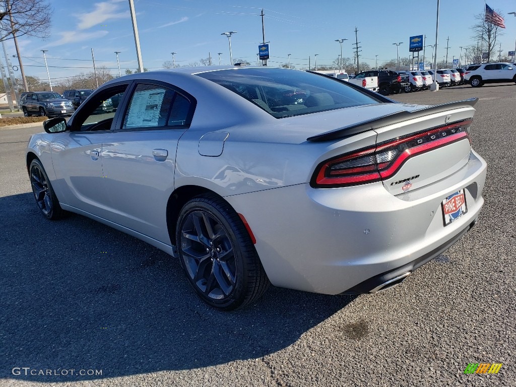 2019 Charger SXT - Triple Nickel / Black photo #4