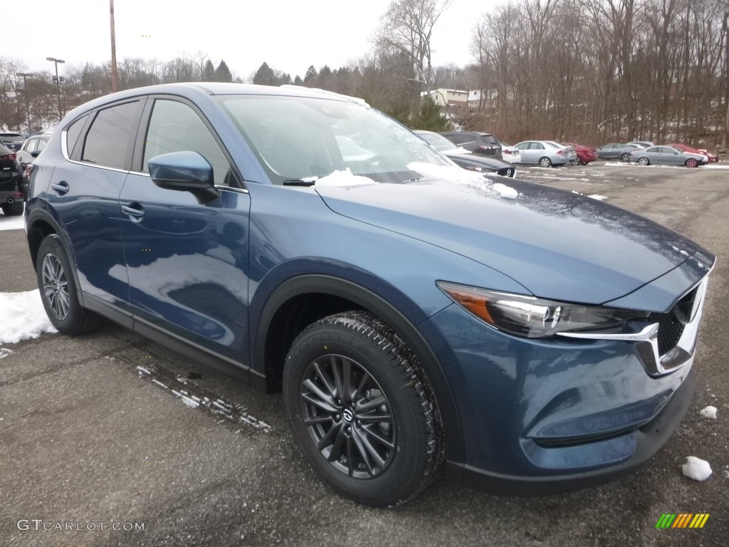 2019 CX-5 Touring AWD - Eternal Blue Mica / Black photo #3