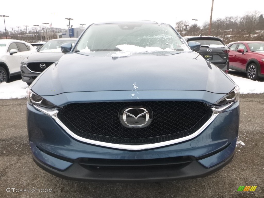 2019 CX-5 Touring AWD - Eternal Blue Mica / Black photo #4
