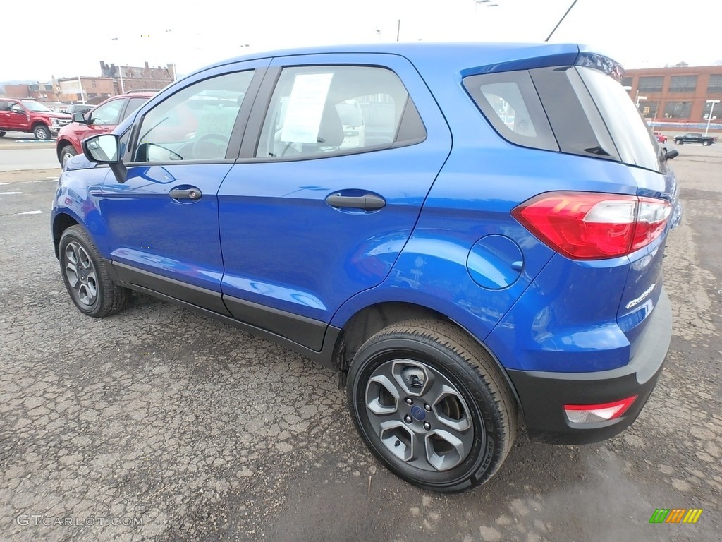 2018 EcoSport S 4WD - Lightning Blue / Medium Light Stone photo #5