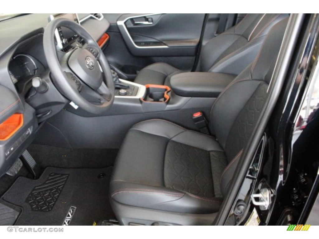 Black Interior 2019 Toyota RAV4 Adventure AWD Photo #131454517