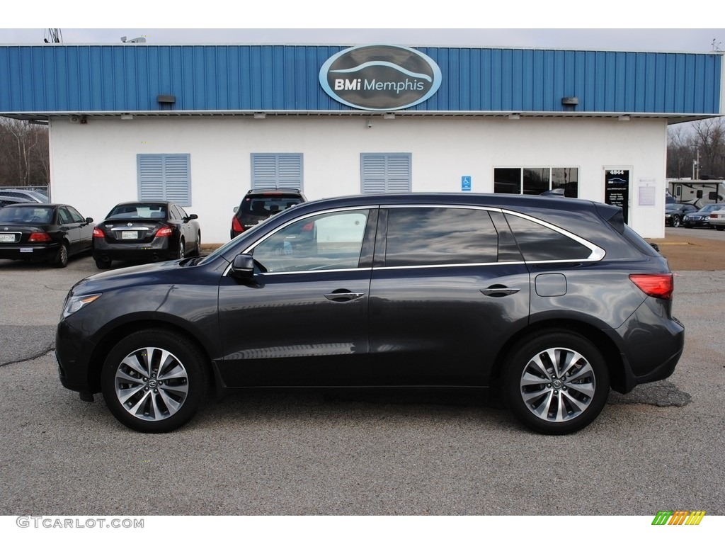 2016 MDX Technology - Graphite Luster Metallic / Graystone photo #2