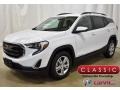 2019 White Frost Tricoat GMC Acadia SLT AWD  photo #1