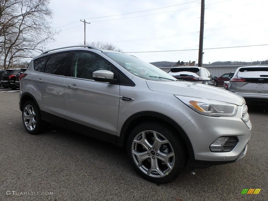 2019 Escape Titanium 4WD - Ingot Silver / Chromite Gray/Charcoal Black photo #9