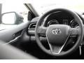 2019 Toyota Camry Black Interior Steering Wheel Photo