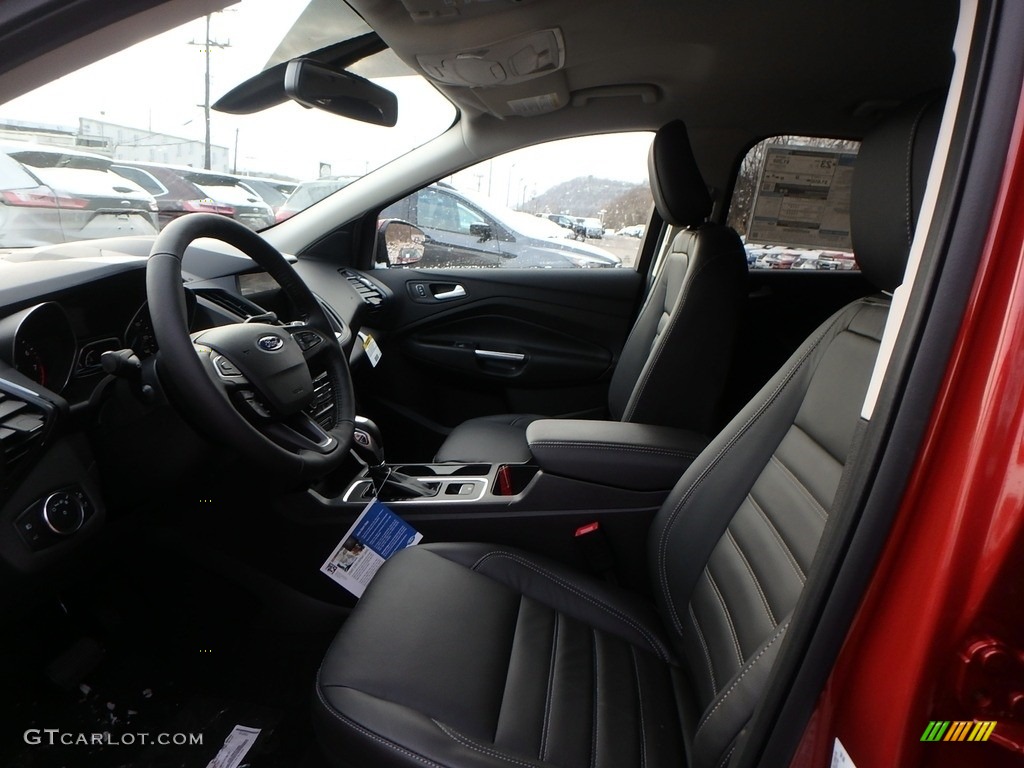 2019 Escape Titanium 4WD - Sedona Orange / Chromite Gray/Charcoal Black photo #11