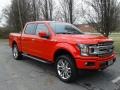 2018 Race Red Ford F150 Lariat SuperCrew 4x4  photo #4