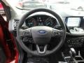 Chromite Gray/Charcoal Black Steering Wheel Photo for 2019 Ford Escape #131456383