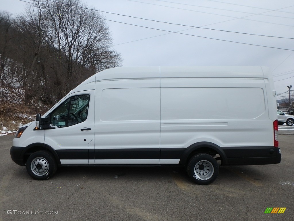 2019 Transit Van 350 MR Long - Oxford White / Pewter photo #8