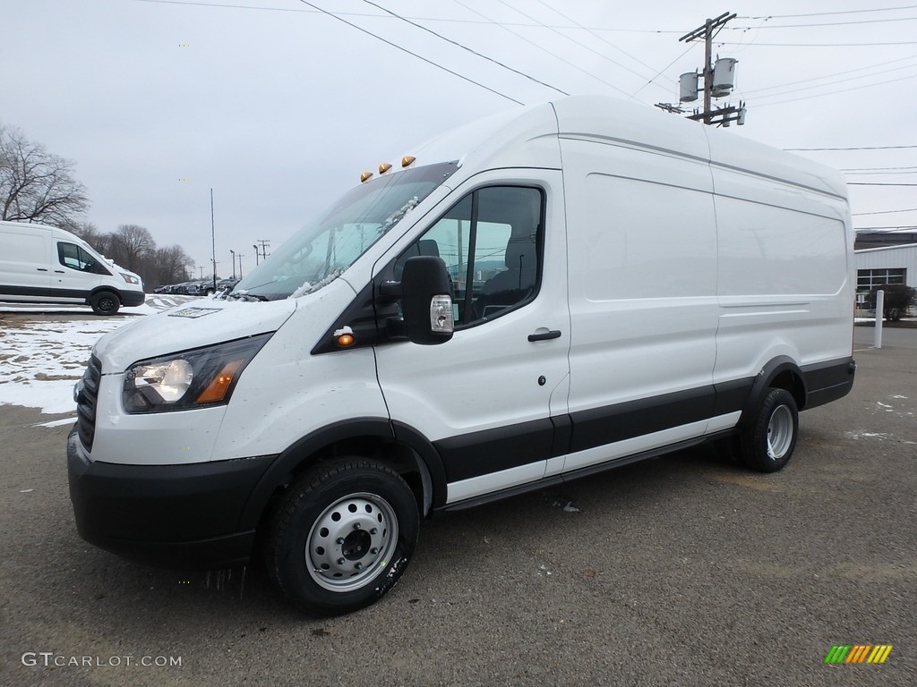 2019 Transit Van 350 MR Long - Oxford White / Pewter photo #9