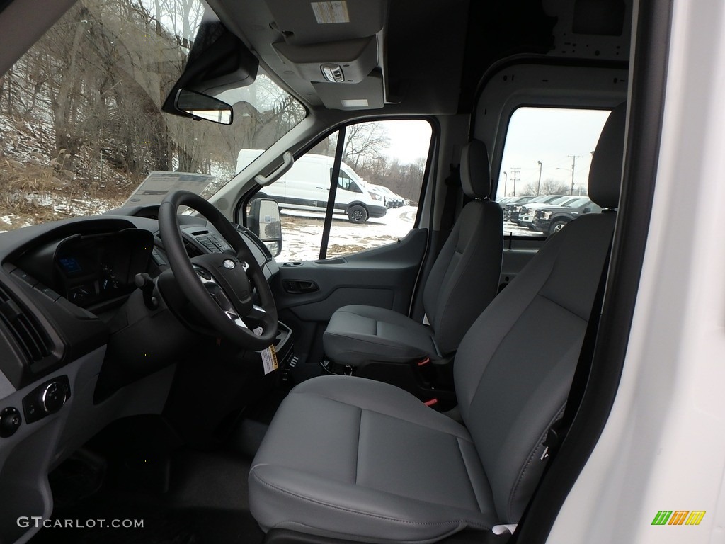 2019 Transit Van 350 MR Long - Oxford White / Pewter photo #13