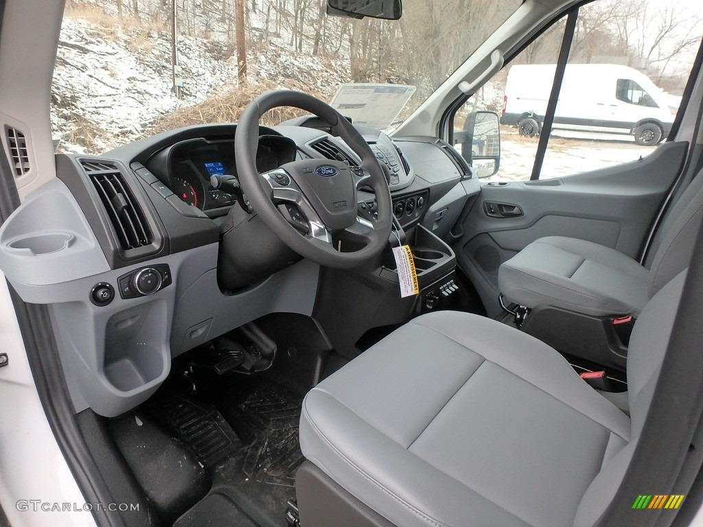 Pewter Interior 2019 Ford Transit Van 350 MR Long Photo #131457883