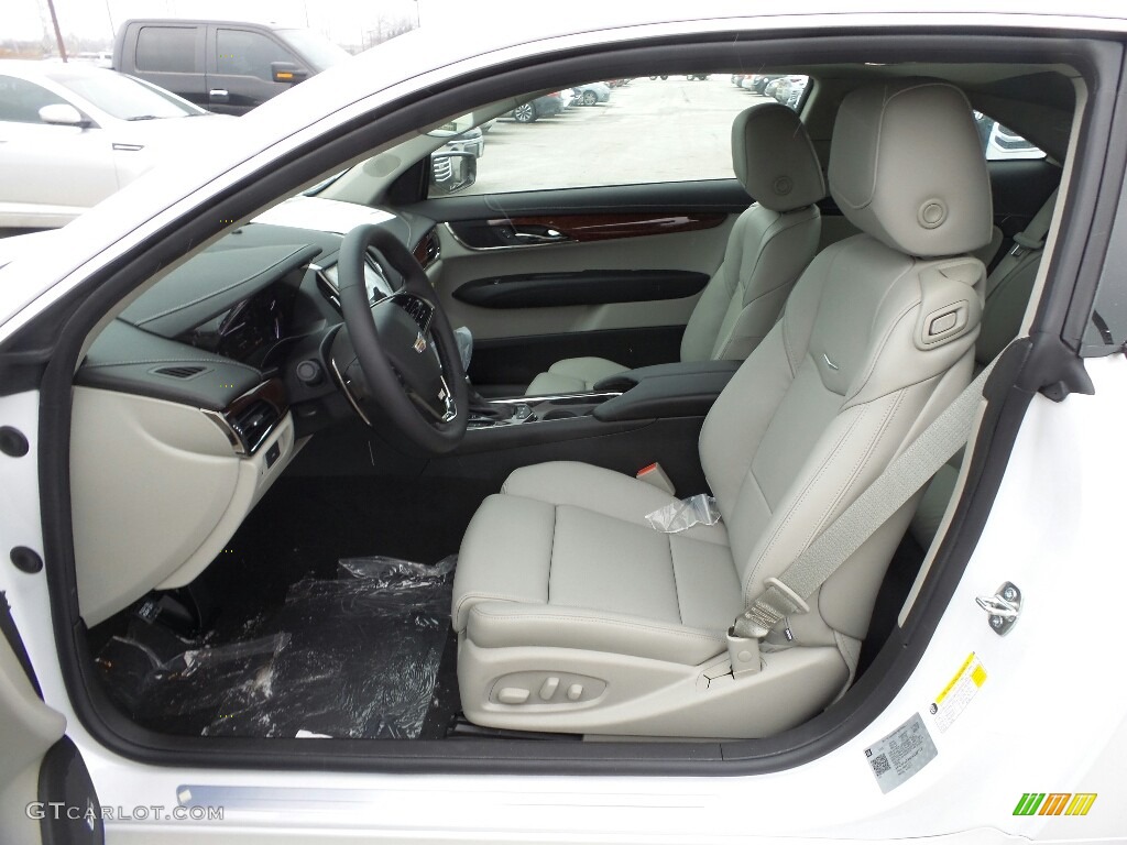 Light Platinum Interior 2019 Cadillac ATS Luxury AWD Photo #131458189