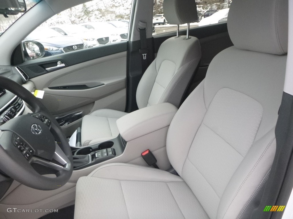 Gray Interior 2019 Hyundai Tucson SEL AWD Photo #131458375