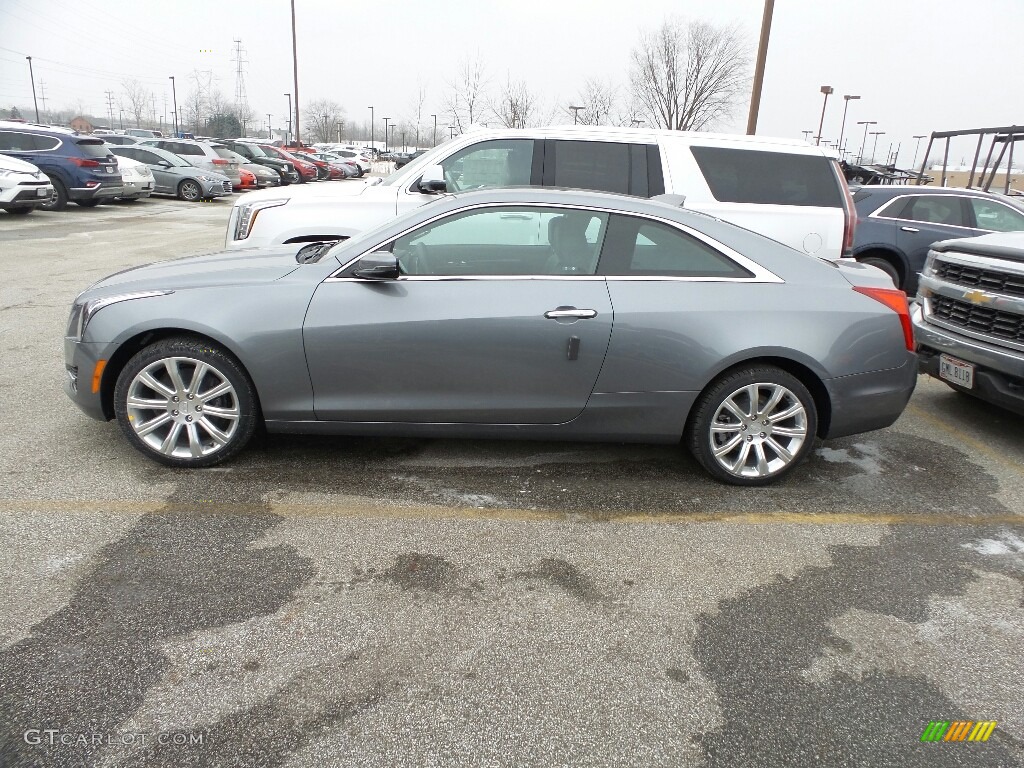 Satin Steel Metallic 2019 Cadillac ATS AWD Exterior Photo #131458684