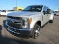 2017 Ingot Silver Ford F350 Super Duty XLT Crew Cab 4x4  photo #1