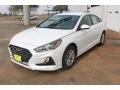 2019 Quartz White Pearl Hyundai Sonata SE  photo #4