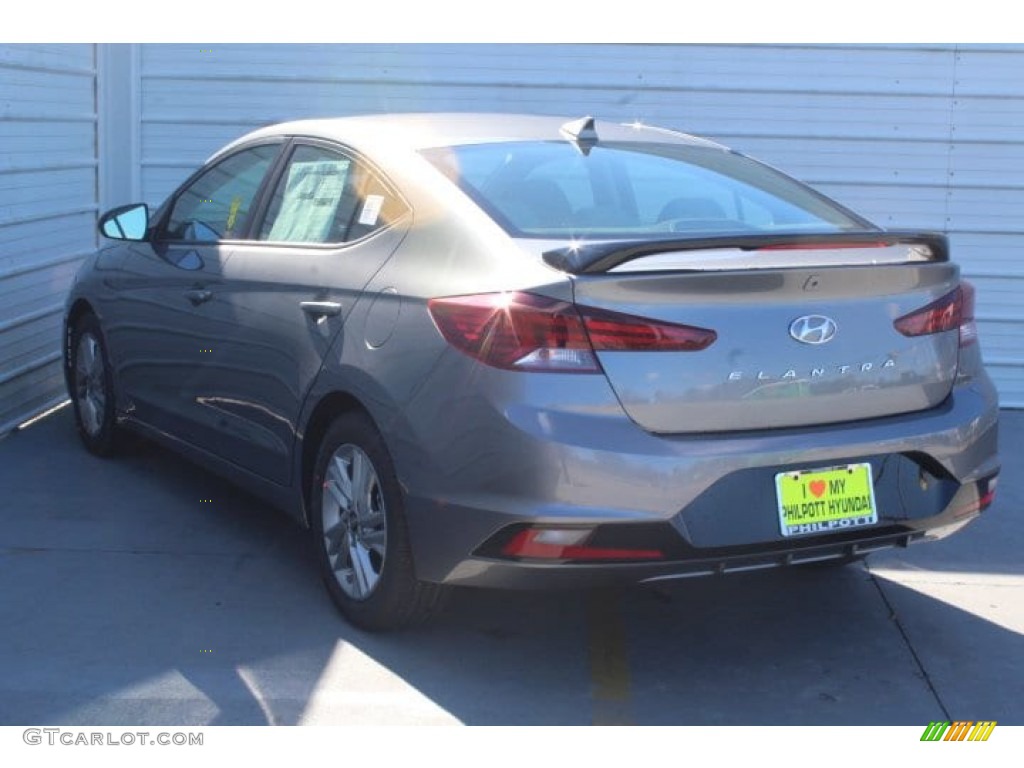 2019 Elantra SE - Machine Gray / Gray photo #6