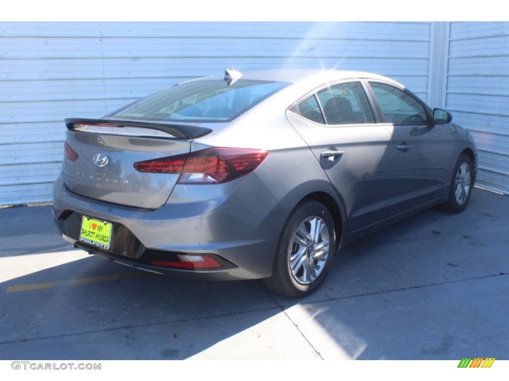 2019 Elantra SE - Machine Gray / Gray photo #8