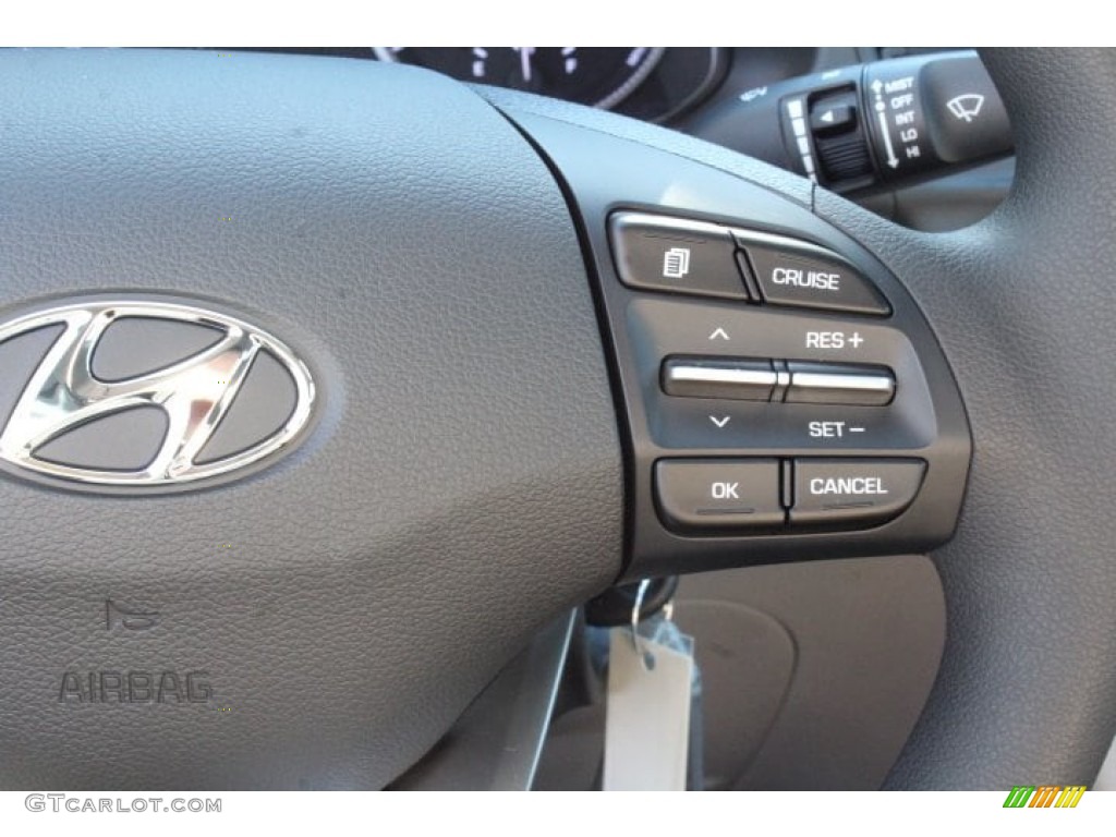2019 Elantra SE - Machine Gray / Gray photo #15