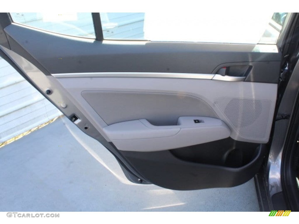 2019 Elantra SE - Machine Gray / Gray photo #16