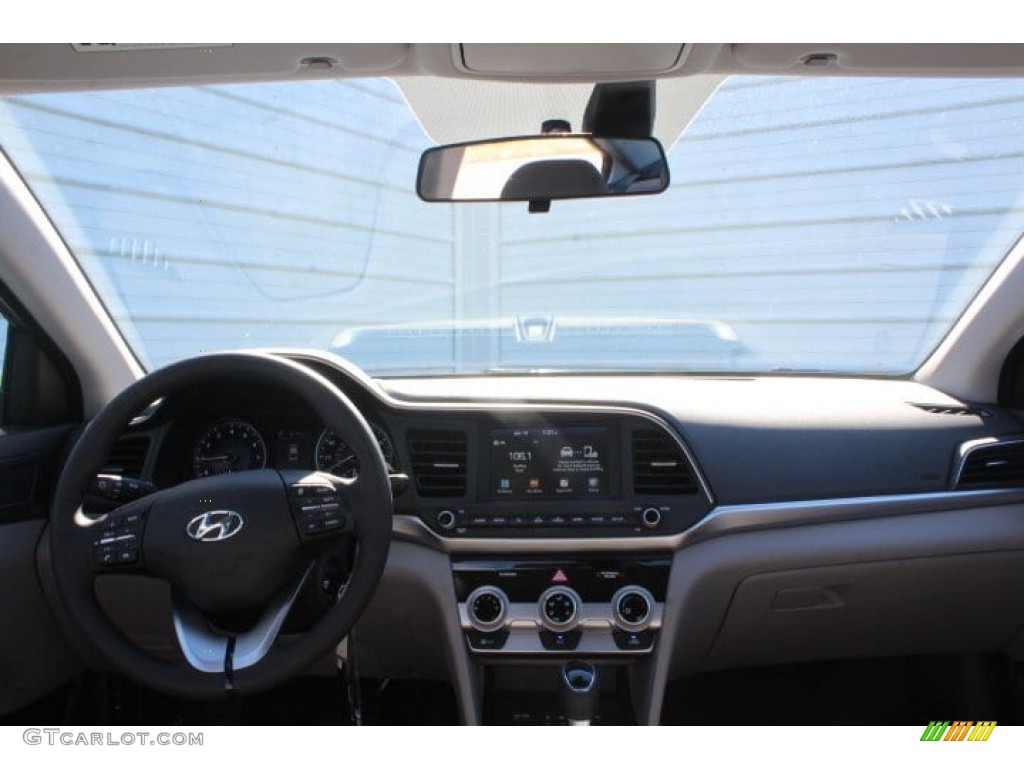 2019 Elantra SE - Machine Gray / Gray photo #18