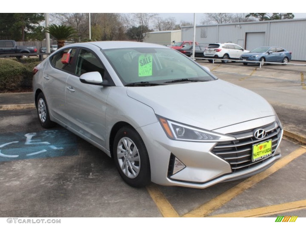 2019 Elantra SE - Symphony Silver / Black photo #2
