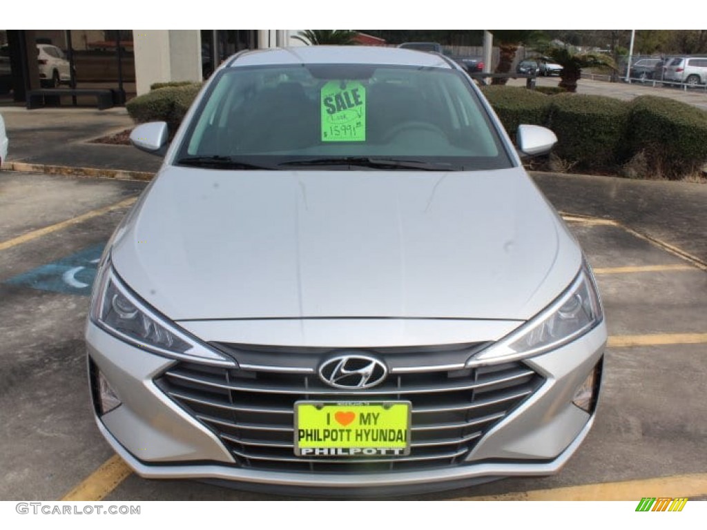 2019 Elantra SE - Symphony Silver / Black photo #3