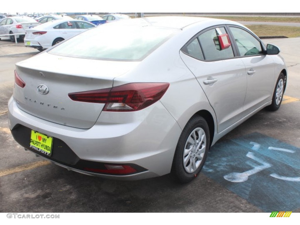 2019 Elantra SE - Symphony Silver / Black photo #7