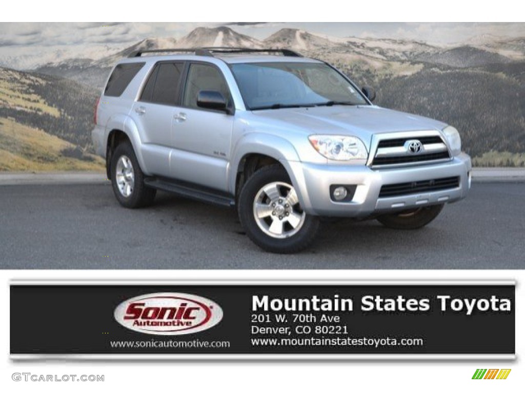 2008 4Runner SR5 4x4 - Galactic Gray Mica / Stone Gray photo #1