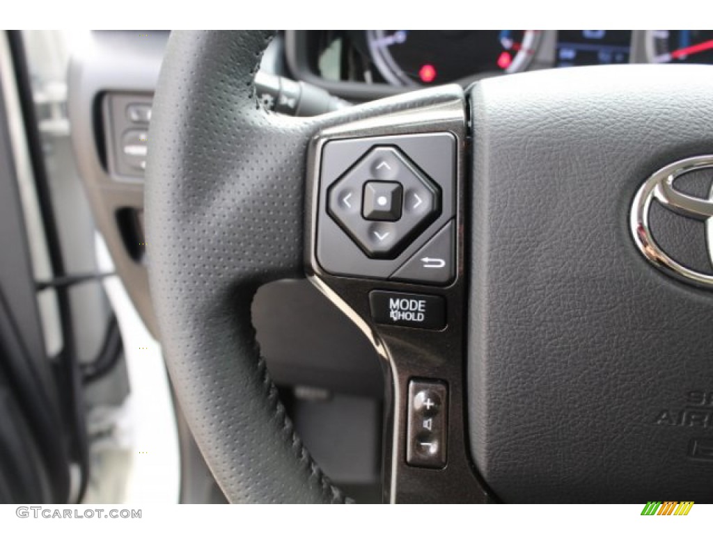 2019 Toyota 4Runner Nightshade Edition 4x4 Black Steering Wheel Photo #131462979