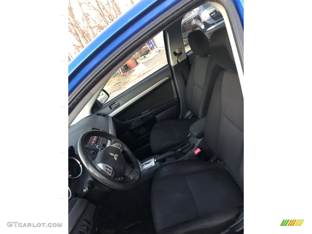 2010 Lancer ES - Octane Blue Metallic / Black photo #13