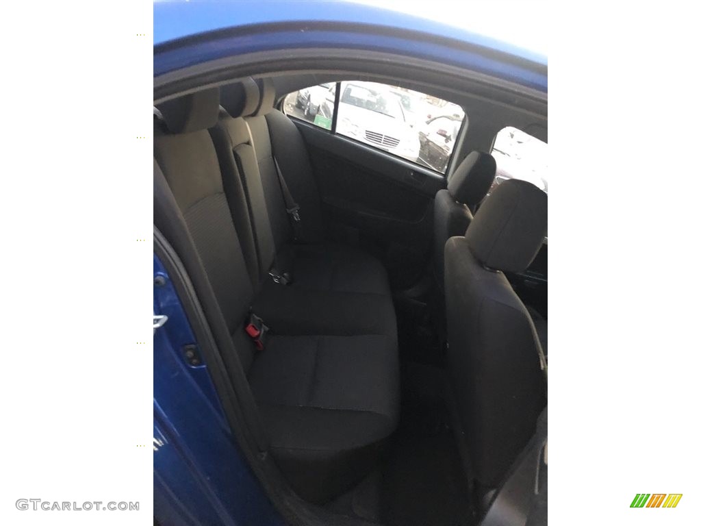 2010 Lancer ES - Octane Blue Metallic / Black photo #14