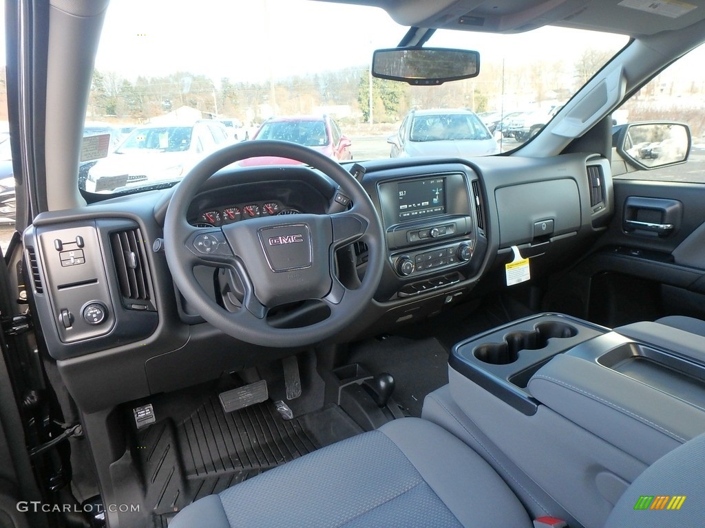 Jet Black/Dark Ash Interior 2019 GMC Sierra 1500 Limited Elevation Double Cab 4WD Photo #131467074
