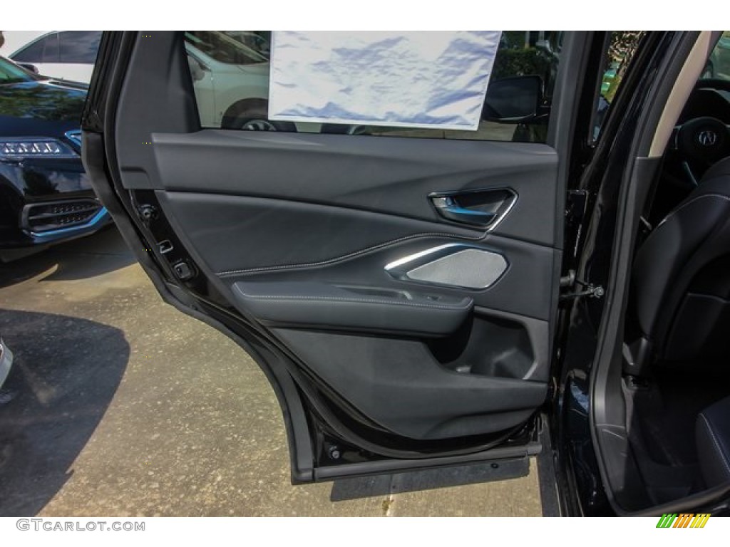 2019 Acura RDX Technology AWD Ebony Door Panel Photo #131468073
