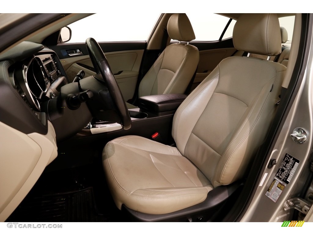 2013 Optima EX - Satin Metal Metallic / Beige photo #5