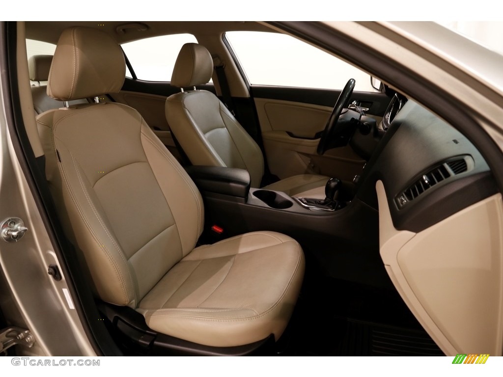 2013 Optima EX - Satin Metal Metallic / Beige photo #14