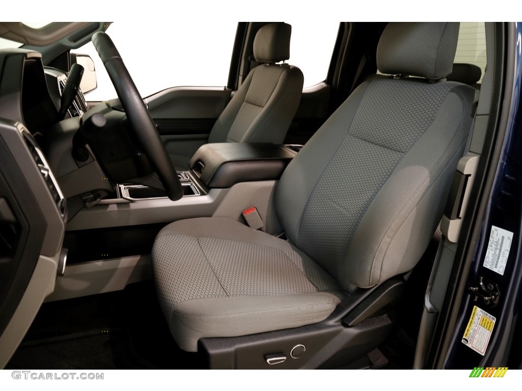 2016 F150 XLT SuperCab 4x4 - Blue Jeans / Medium Earth Gray photo #5